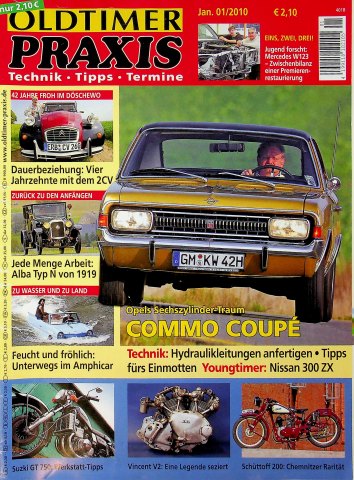 Deckblatt Oldtimer Praxis (01/2010)